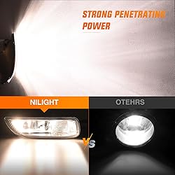 Nilight Fog Lights Assembly Compatible with 2003