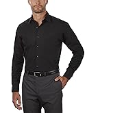 Van Heusen Men's Tall FIT Dress Shirts Poplin