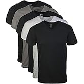 Gildan Men's V-Neck T-Shirts, Multipack, Style G1103
