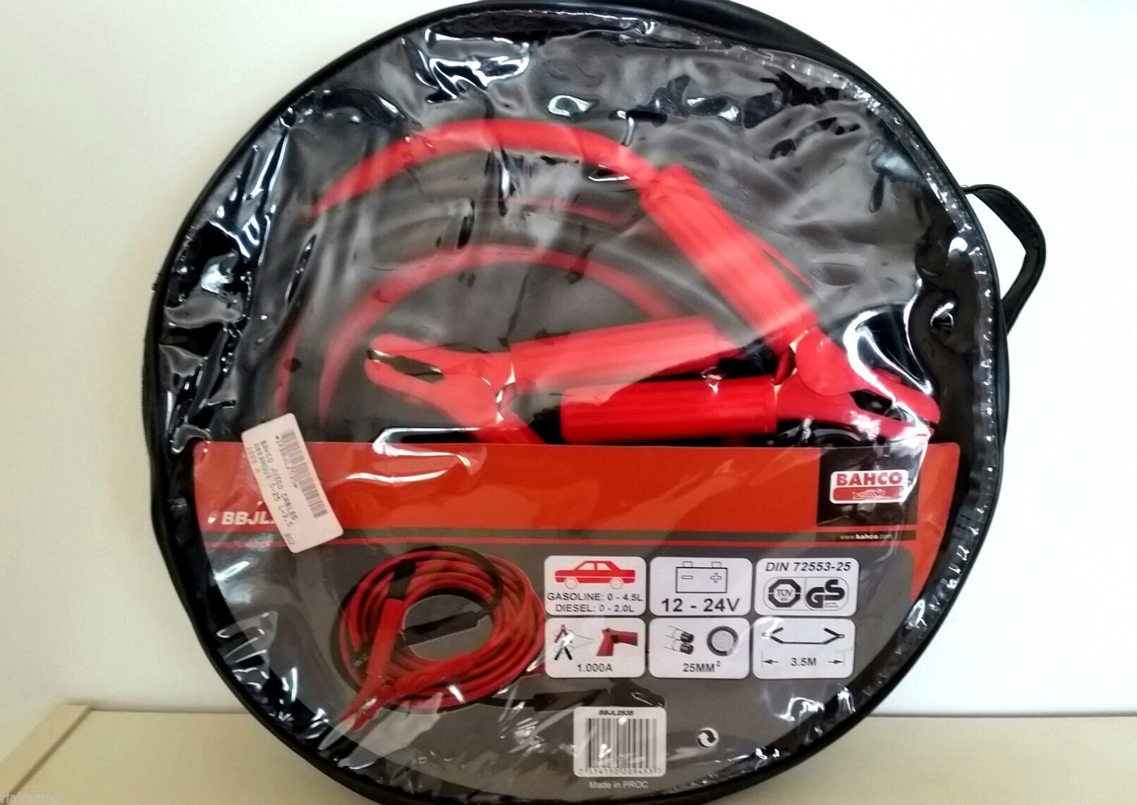 Cable para BATERIAS 25MM - Unid: 1