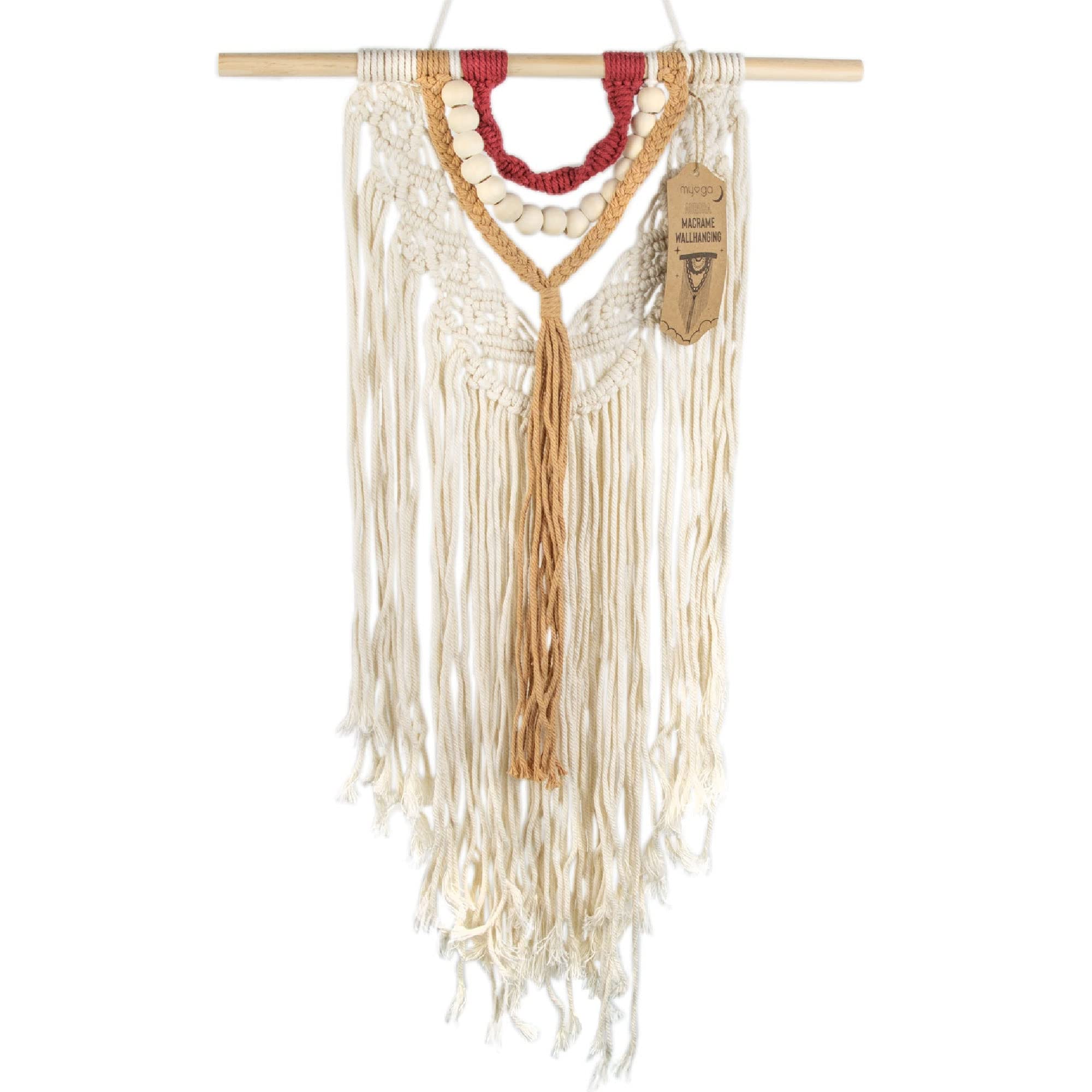 Myga RY1482 Aurora Macrame Dream Catcher Handmade Woven Wall Hanging Tapestry Decoration, Craft Ornaments for Gifts and Home Decor