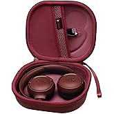 XANAD Hard Case for JBL Tune 510BT / 520BT / 660NC / 670NC / 570BT / 500BT / 500 / JBL Live 460NC / Soundcore H30i Bluetooth Headphone (Wine Red)