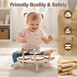 Vanplay Kids Wooden Drum Kit 9 in 1 3 Drums 2 Cymbals Xylophone Sticks view 3
