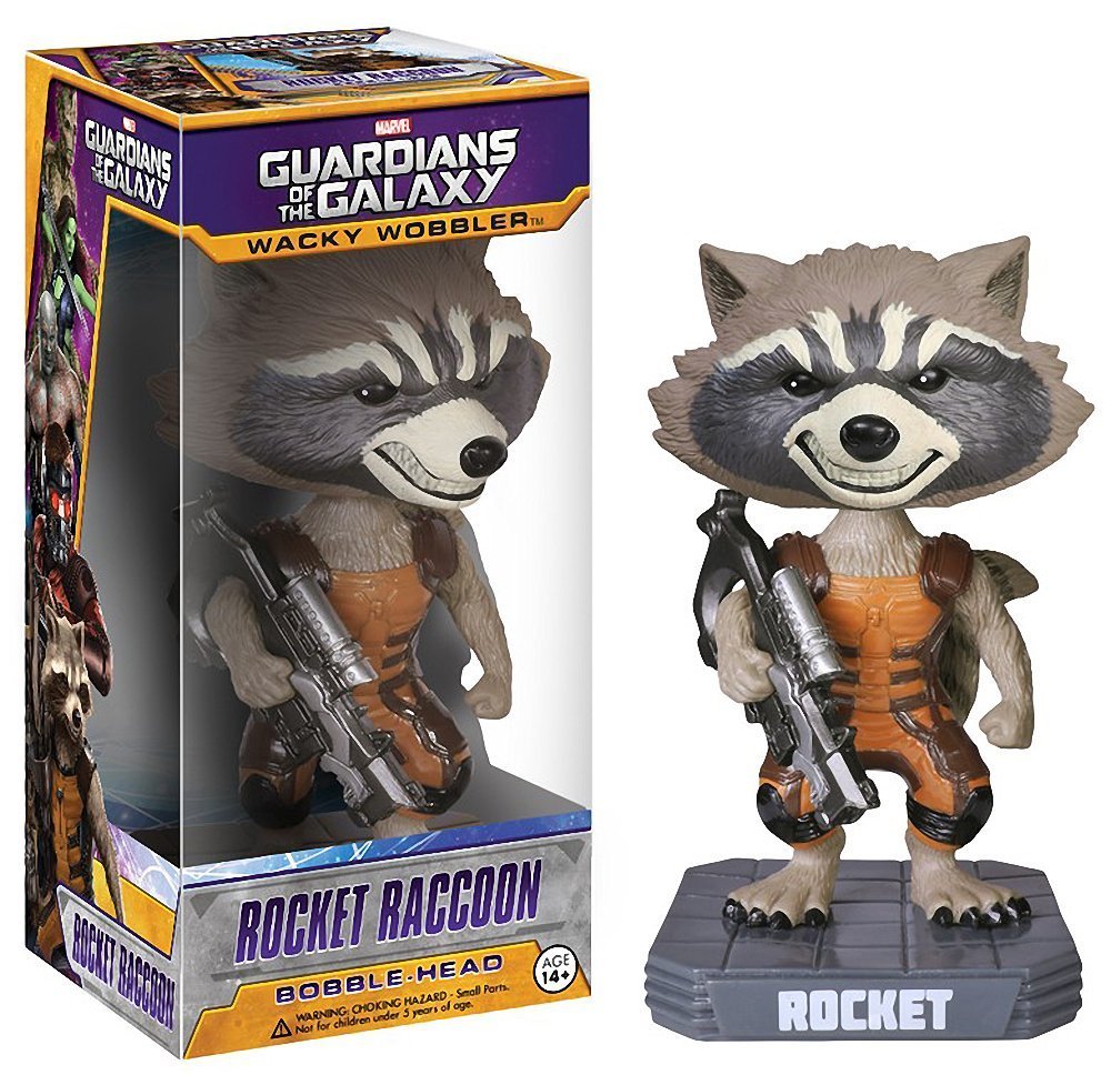 Wacky Wobbler Guardians of The Galaxy Rocket Raccoon