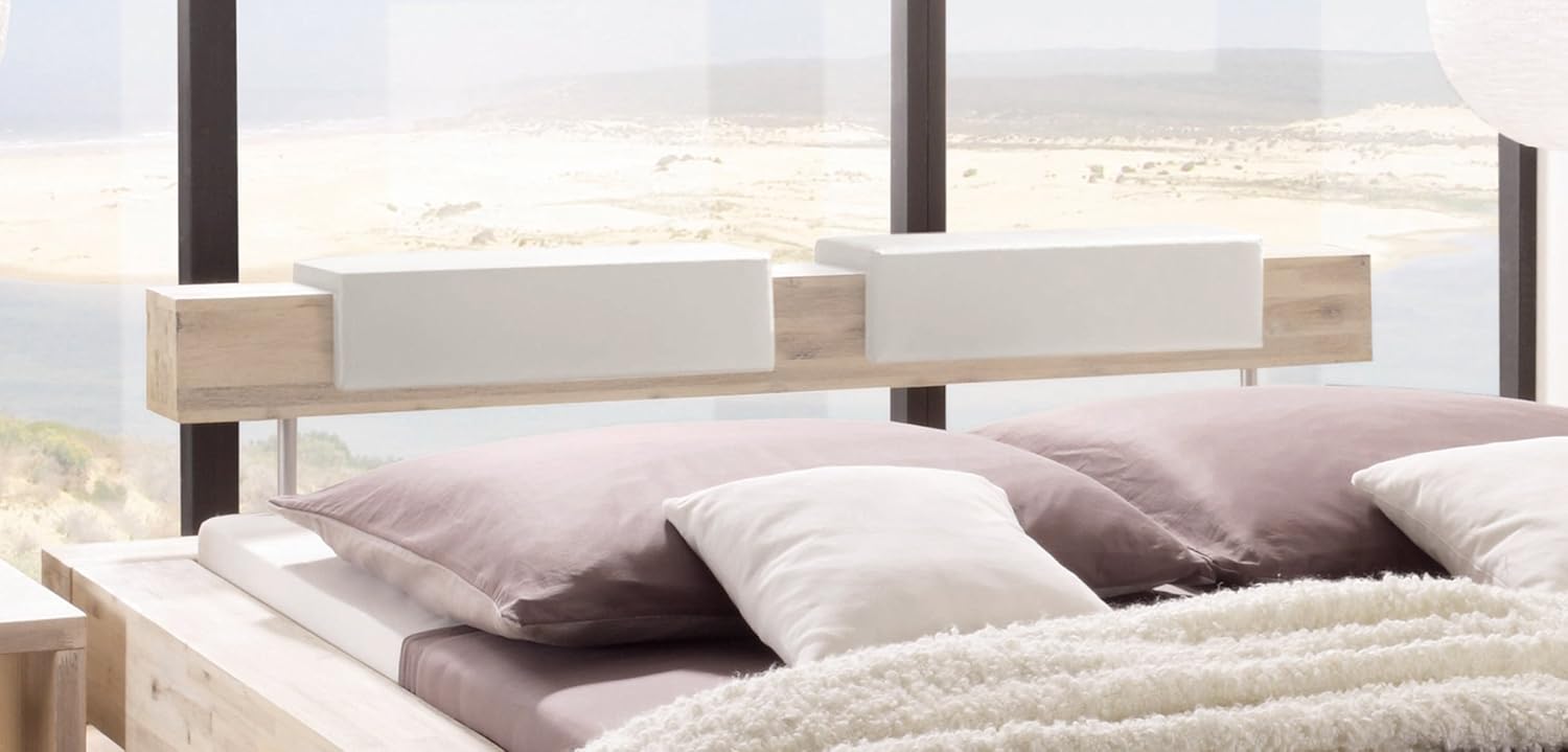 HASENA Kopfteil Polster Nakio Blanc Wei 2er Set Fr Pescara