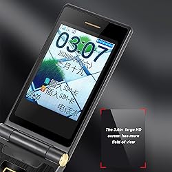 Yunseity Unlocked Flip Phone, G10 C Big Buttons