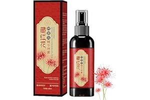 Herbal Black Hair Spray, Saffron Hair Blackening Spray, Nourishing 𝐇air, Improve Dryness And Frizz, Leaving Hai𝐫 Shiny And 