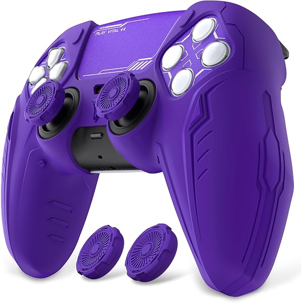 Amazon.com: eXtremeRate Unique Design Chameleon Purple Blue Glossy
