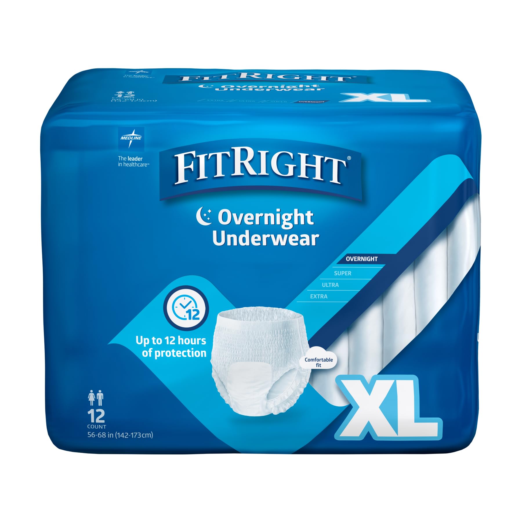FitRight Overnight Unisex Extra Large