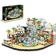 4800PCS Micro Mini Blocks Desert Zoo Building Blocks,Creative Ideals Animal Park Building Blocks Sets, Best Gift for 14+ Boys, Girls or Adults(Micro Blocks,Not Compatible with Lego Animals Zoo)