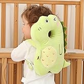 SOZOON Baby Head Protector Backpack - Soft &amp; Lightweight Fall Cushion Backpack for Toddlers Walking and Crawling (Dinosaur)