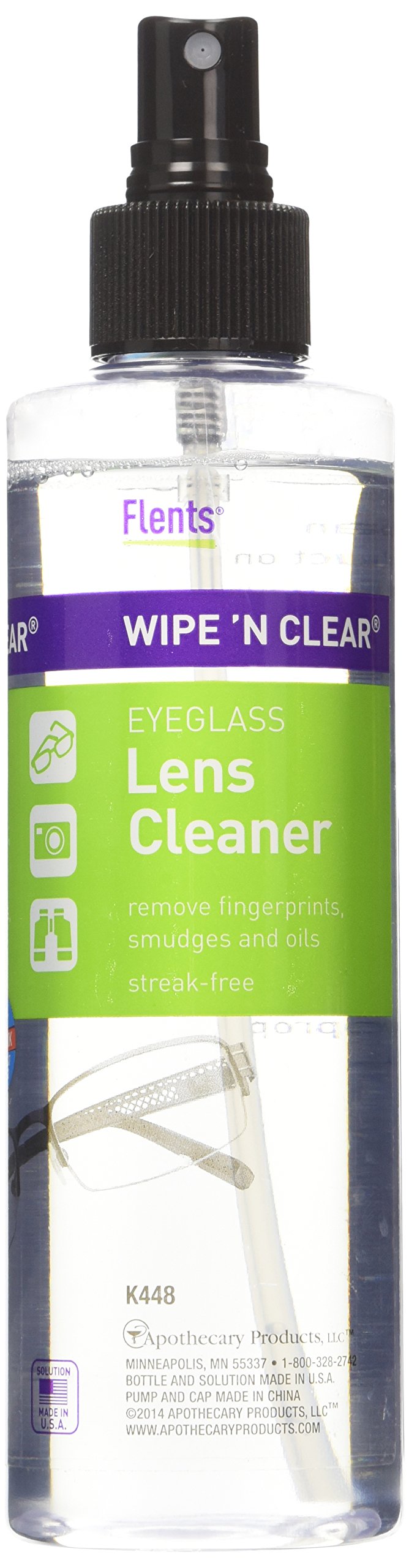 Flents Wipe 'N Clear Eyeglass Lens Cleaner 8 fl oz (236 ml) Buy Online