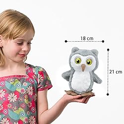 YH YUHUNG Walking and Talking Owl Plush Toy, Owl