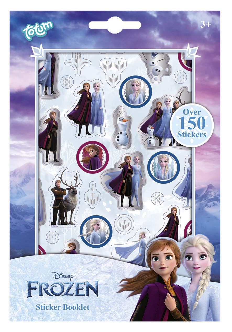 Frozen II 680708 Frozen II Sticker Book with Over 150 Magical Stickers by Anna & Elsa for Scrapbooking and Crafts