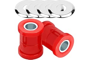 MoKitDora Polyurethane Handlebar Riser Bushings Damper Kit Compatible with Harley 1973-2017 Softail Dyna FXR 1973-up Sportste