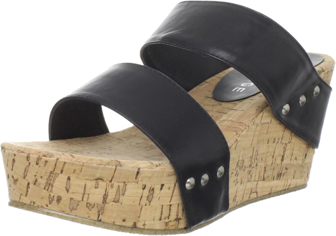 rampage black wedges