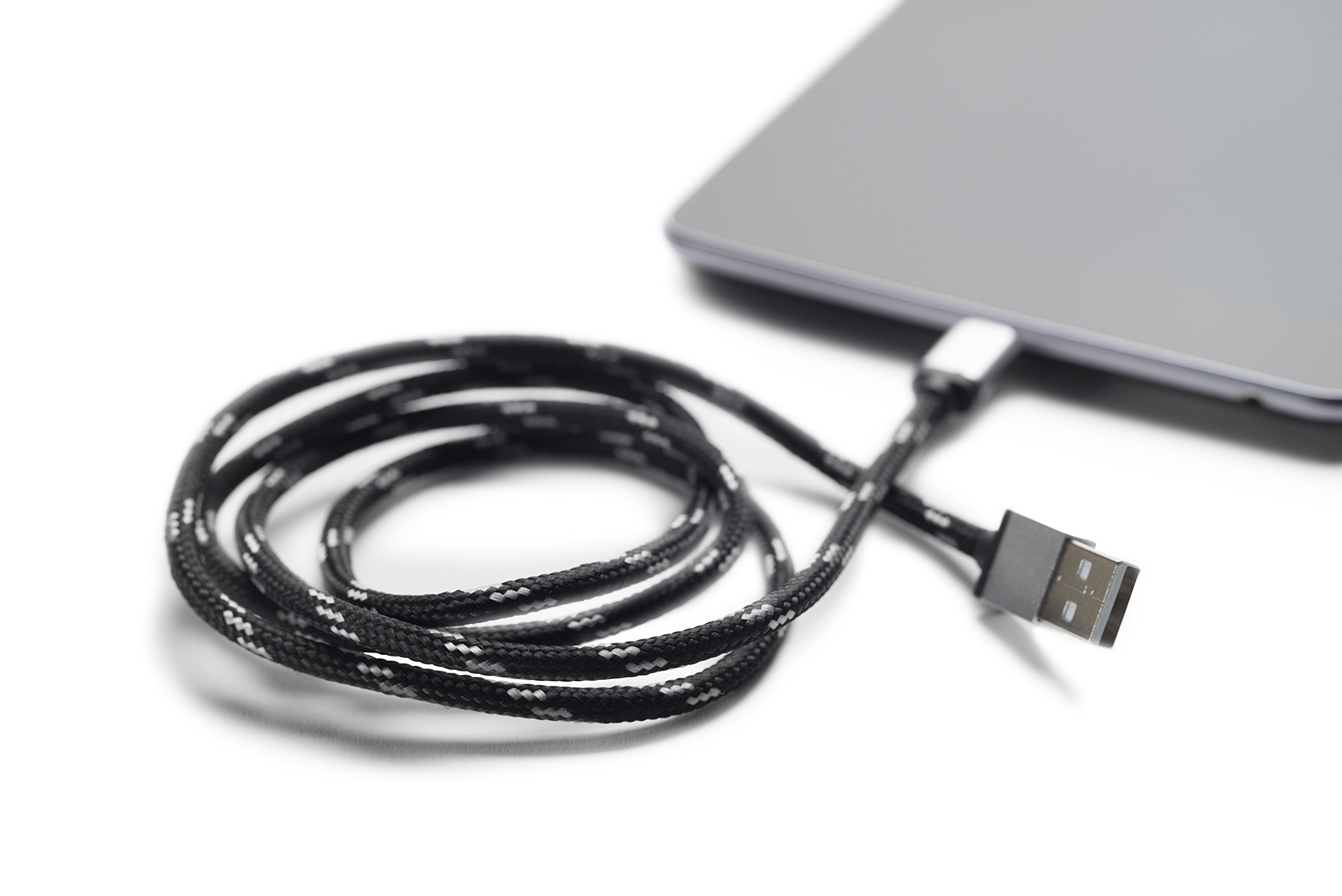 Boompods Retrocable Micro to USB Cable - Black