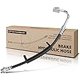A-Premium Rear Driver Brake Hydraulic Hose Compatible with Select Chrysler, Dodge, Ram and Volkswagen Models - Town & Country