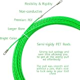 IRSCorp 10M 33ft Fish Tape Cable Puller 4mm PET Electrical Wire Guide Threader view 2