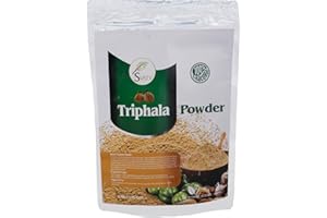 SVATV Triphala Powder 227g Formula of Amla, Haritaki & Bibhitaki – Half Pound, 8 Ounce