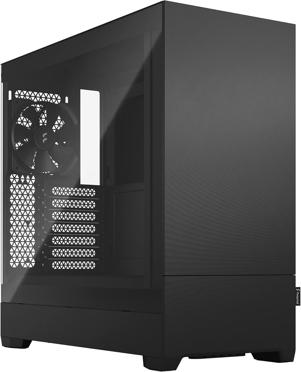 Fractal Design Pop Silent TG Black ATX Mid Tower Case With Fans