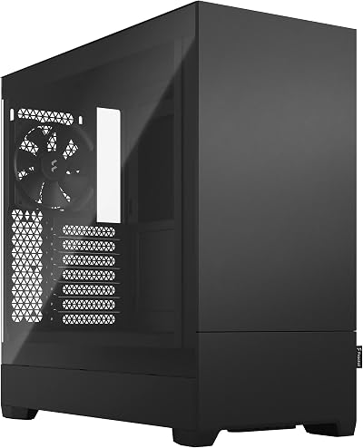 Fractal Design Pop Silent TG Black ATX Mid Tower Case With Fans