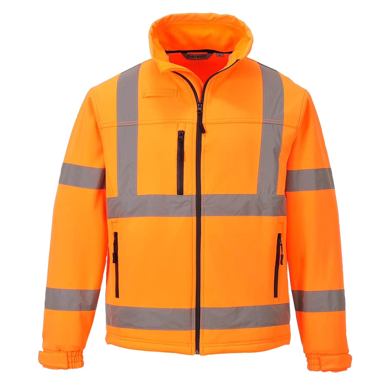 Portwest Hi-Vis Classic Softshell Jacket (3L), Size: L, Colour: Orange, S424ORRL