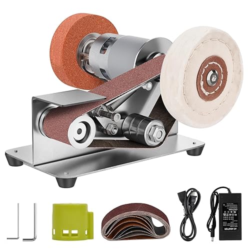 Mini Belt Sander, Adjustable Speed Electric Knife Sharpener, 15 - Main Image