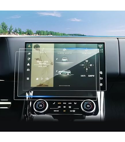 Protecteur écran Verre Trempé Pour Land Rover Range Rover Sport 2023-2025 (écran Instrumental) - Anti-rayures, Anti-traces - 5