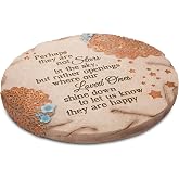 Pavilion Gift Company - Stars in the Sky - Garden Stone Bereavement Grief Loss Memorial Remembrance Loved Ones Home Garden Decor Keepsake