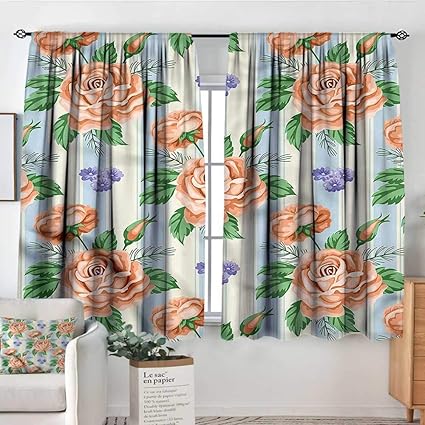 Amazon Com Pricetextile Shabby Chic Nursery Baby Care Curtains