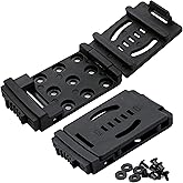 HolsterBuilder Combat-Loops, Holster Belt Clip Polymer Attachment, Outdoor Loops with Mounting Holster Hardware, Mag Pouches Sheath Tools, Heavy Duty Tactical Accessories - Made in USA