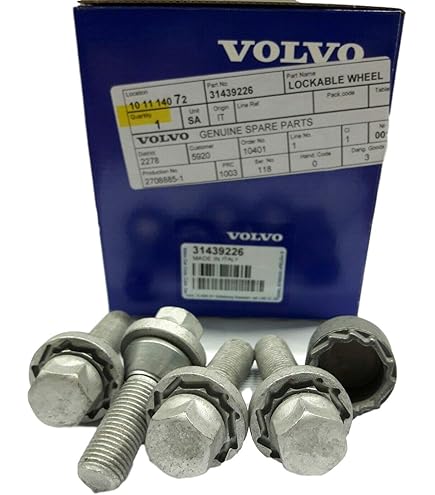 Amazon.com: Volvo Genuine 31439226 Lockable Wheel SCR