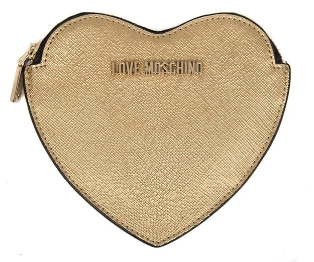 Love Moschino Moschino Damen Herzform Geldbörse Rot