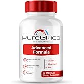 PureGlyco Capsules, Official Pure Glyco Blood Support Supplement Pills - Maximum Strength, All Natural Healthy Circulation &amp; Stable Levels, Advanced PureGlyco Health Support Reviews (60 Capsules)