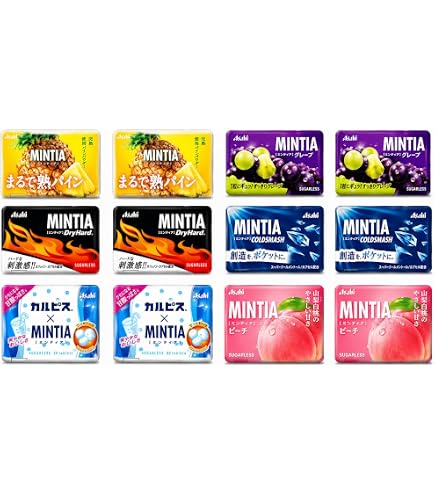 Amazon.com : Mintia Assortment 0.2oz 10Types Japanese Tablet Candy