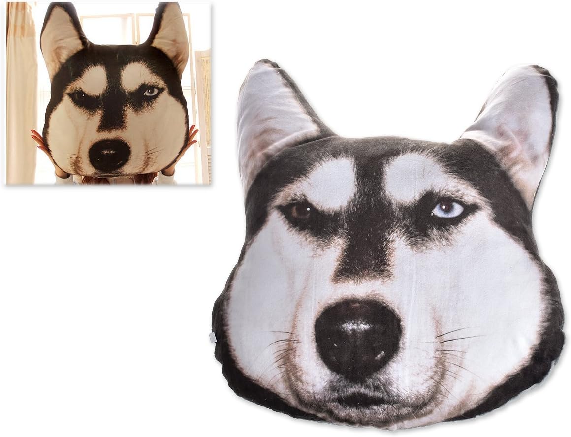 Ace Select Dog Face Pillow Animal Head 