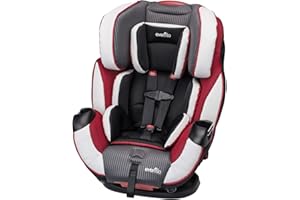 Evenflo Symphony DLX All-in-One Convertible Car Seat (Ocala Red)