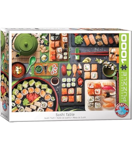 Amazon.com: Beverly 1000 Piece Jigsaw Puzzle Jigsaw Sushi (49x72cm