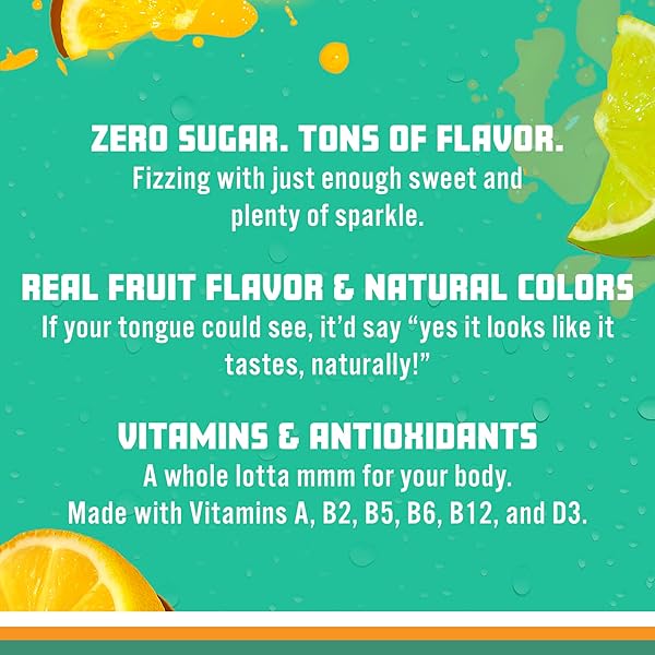 SPARKLING ICE, LEMON LIME SPARKLING WATER, ZERO SUGAR FLAVORED WATER, WITH ANTIOXIDANTS AND VITAMINS, 17 FL OZ BOTTLE