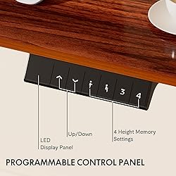 FLEXISPOT EN1 One-Piece Standing Desk 48 x 30 Inch