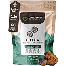 Longevity Botanicals Organic Chaga Mushroom Extract