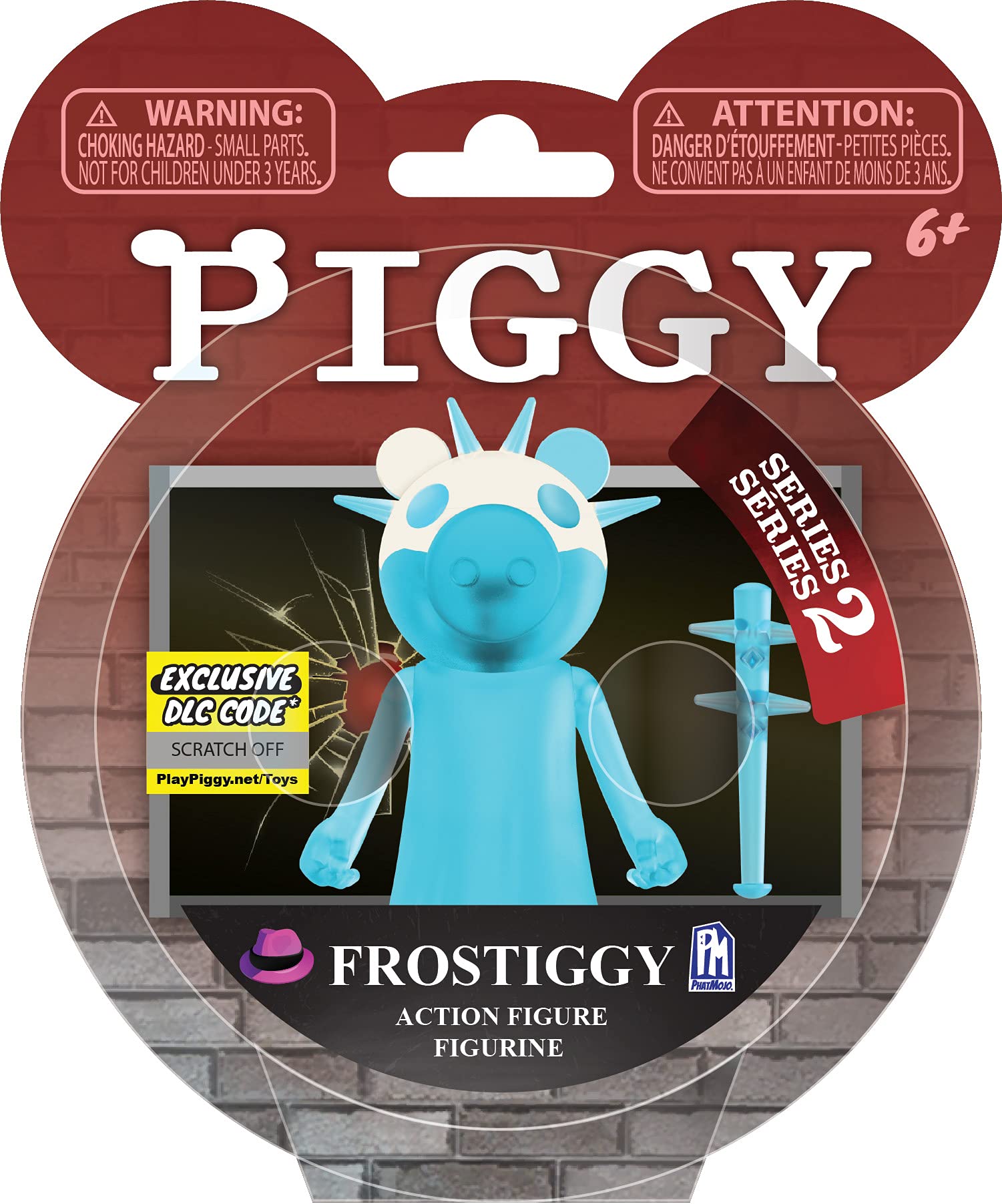 Piggy - Frostiggy Series 2 3.5" Action Figure (Includes DLC Items)