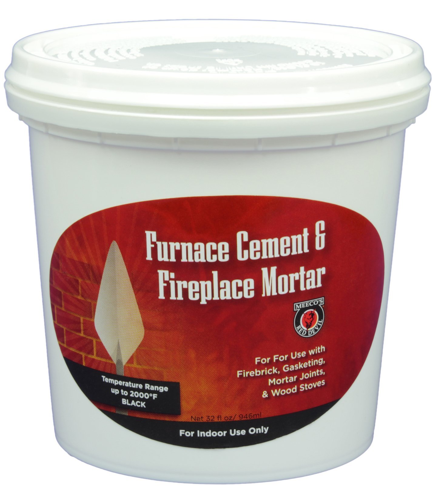 MEECO'S RED DEVIL Furnace Cement and Fireplace Mortar (2 Pack)