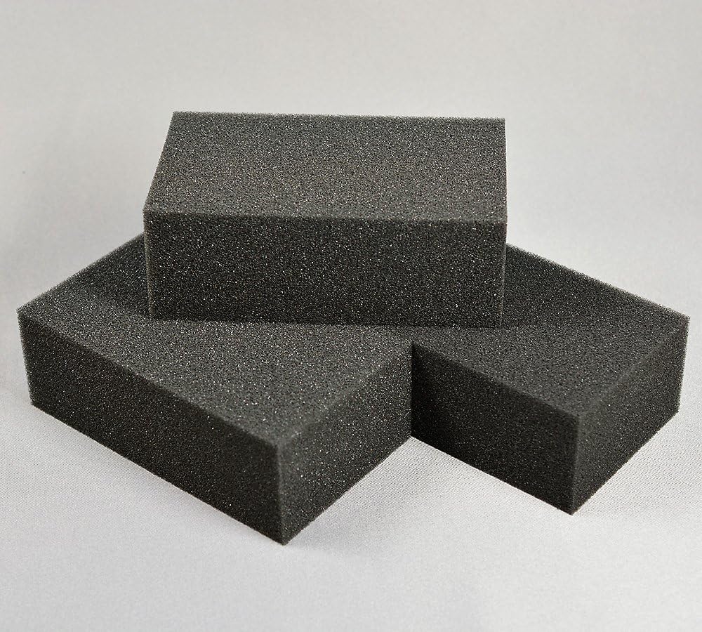 Amazon Detailing Liquid スーパーソフトスポンジ 3個セット コーティング車や濃色車の洗車 手がけコンパウンド コーティング剤塗布 スポンジ 車 バイク