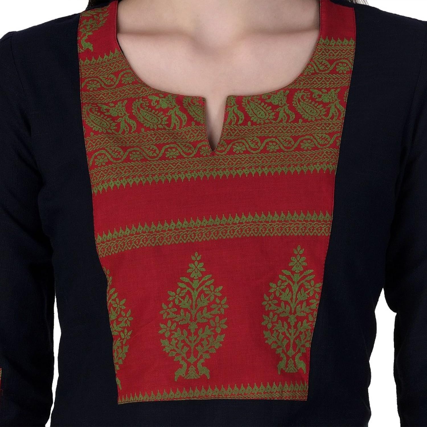 gmi casual cotton rajasthani printed women kurti