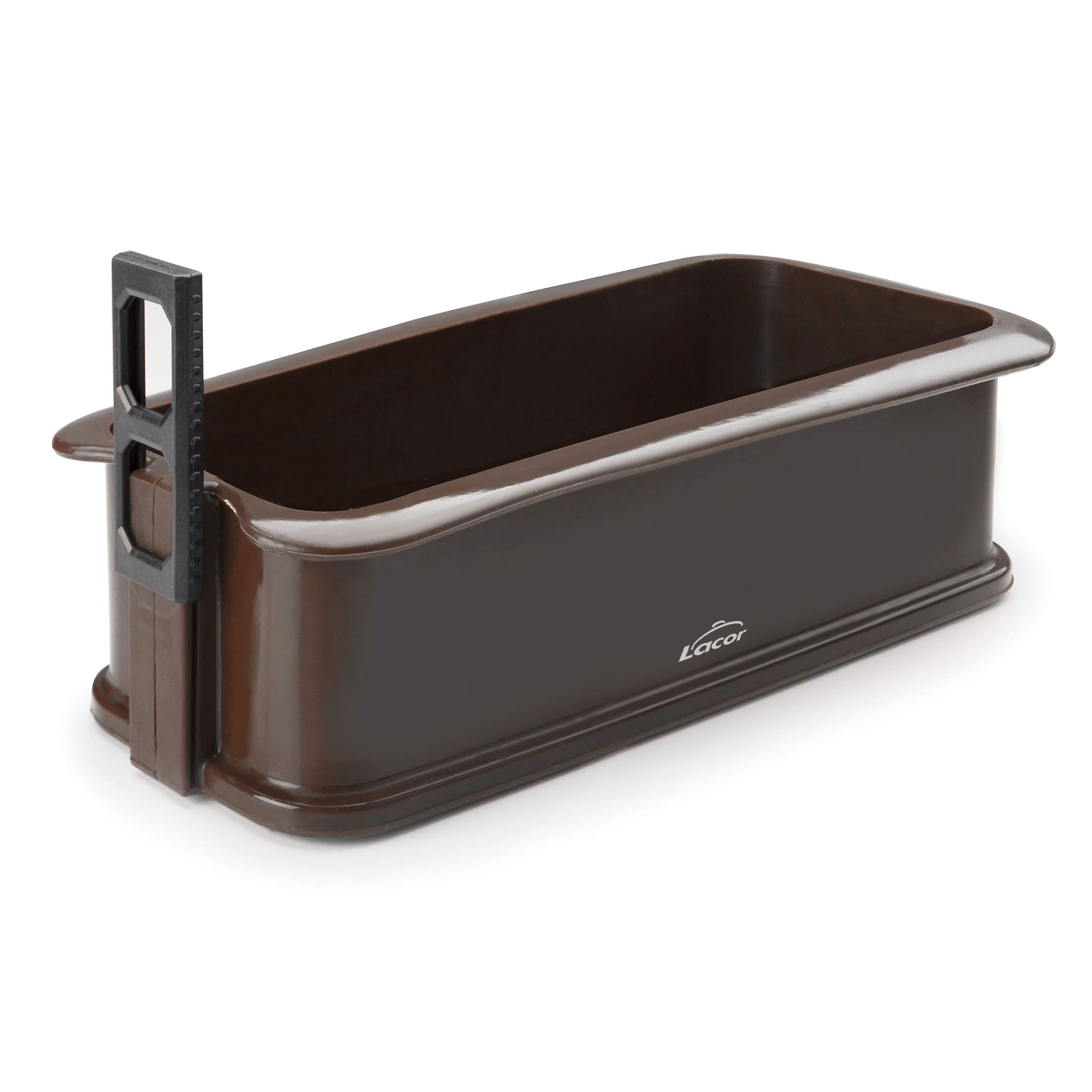 Lacor 66776 Dismountable Cake Mould, 29x13x7 cm , Brown