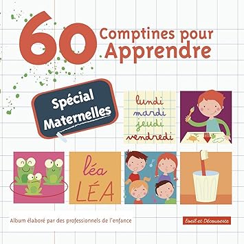 60 Comptines Pour Apprendre Special Maternelles Amazon Fr Musique