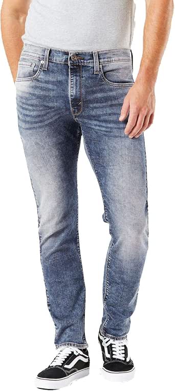 DENIZEN from Levi's Men's 286 Modern Slim Taper Fit Jeans - Torque Blue ...