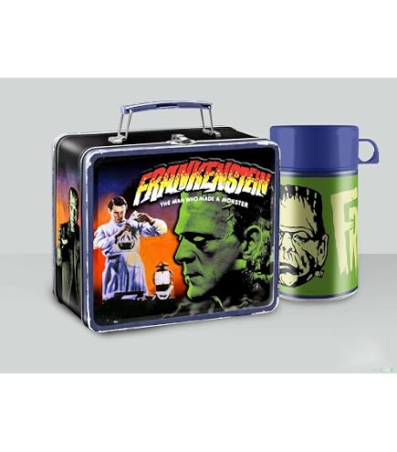 Universal Movie Monsters Lunch Box フランケン Amazon.com: Fanwraps Frankenstein Lunchbox: Home & Kitchen
